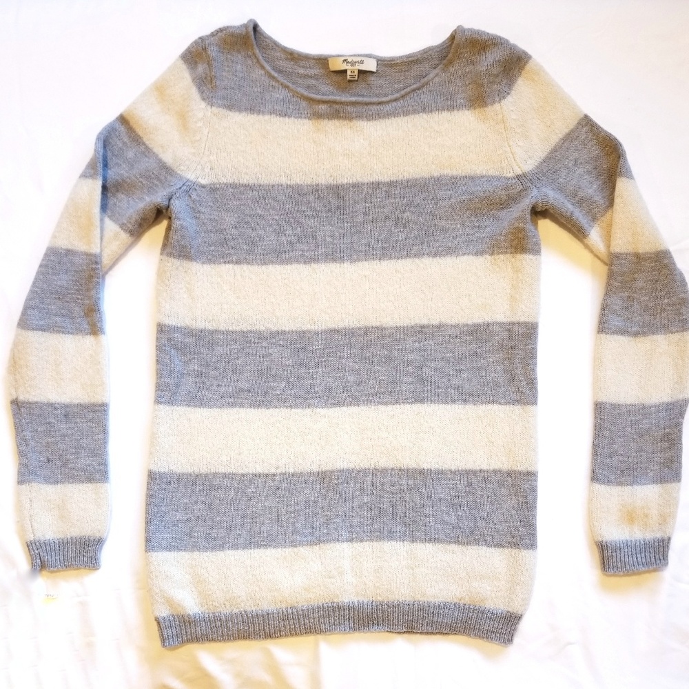 Madewell Striped Wool Sweater